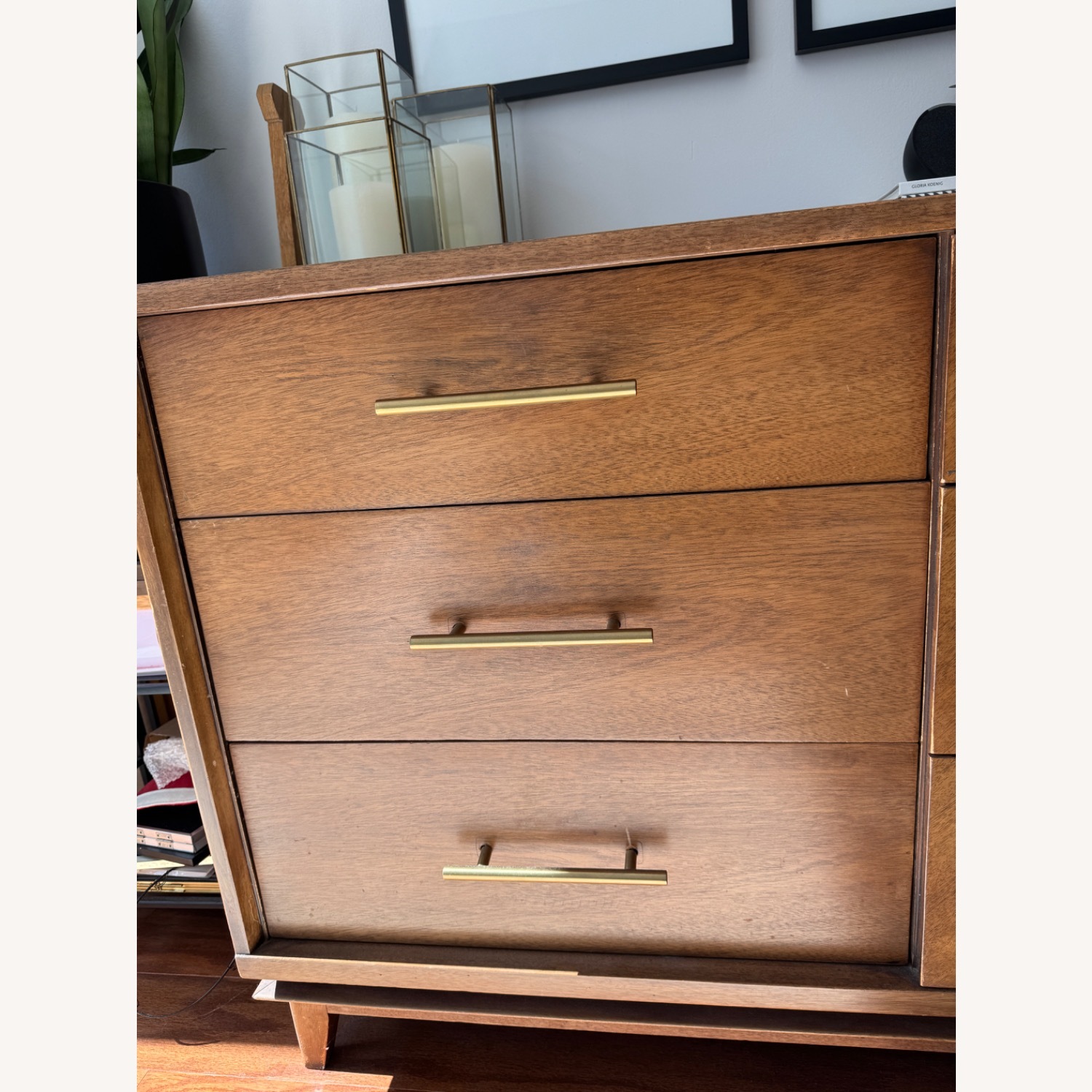 Midcentury Solid Wood Dresser - image-4
