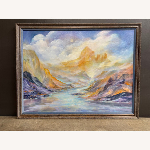 Used Oil Painting Return to Sedona by Alice Rouske for sale on AptDeco