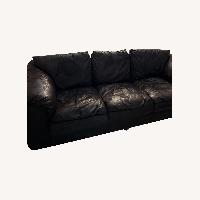 Thomasville Luxury Leather 3 Seat Sofa