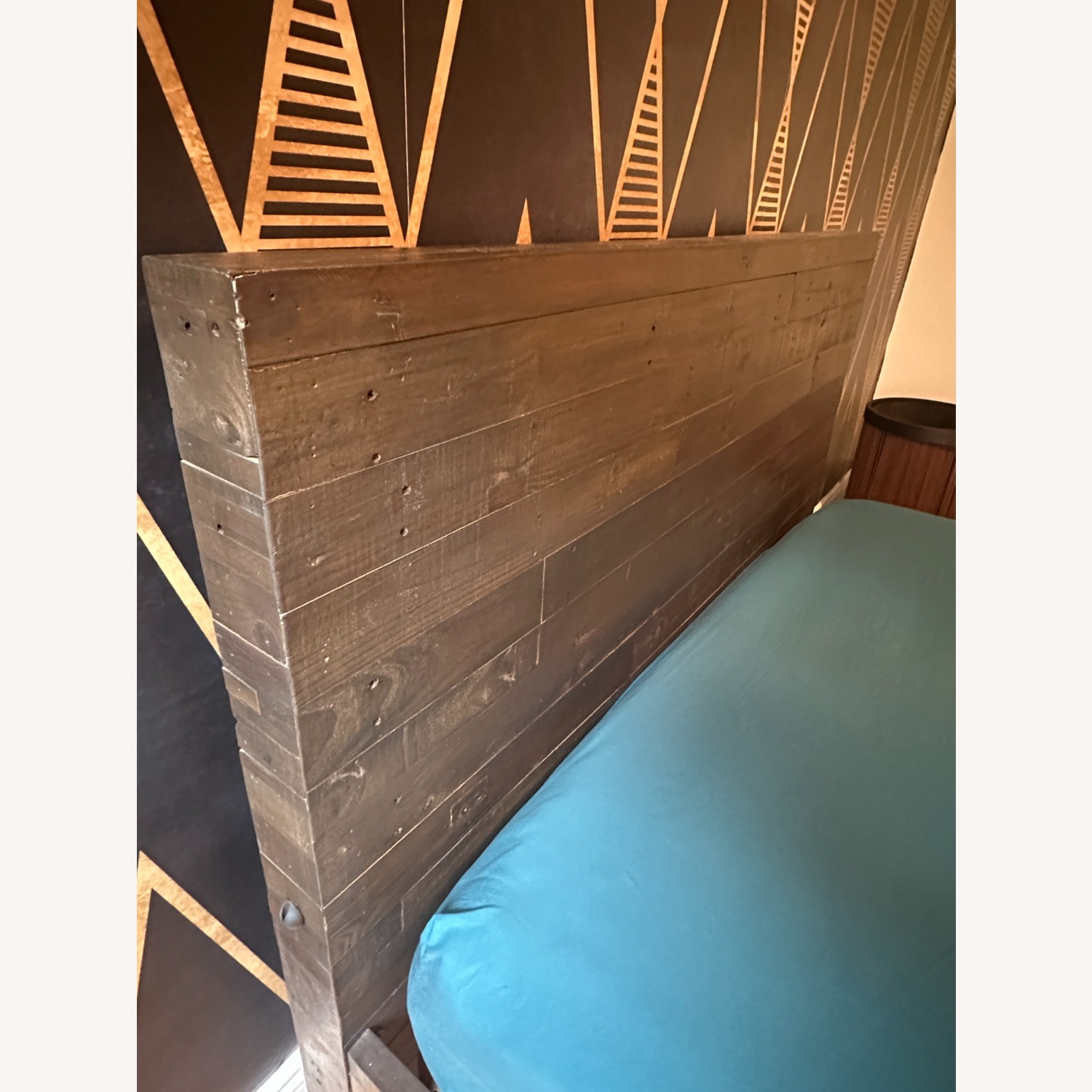 Reclaimed Wood Bed Frame (Queen) - image-5