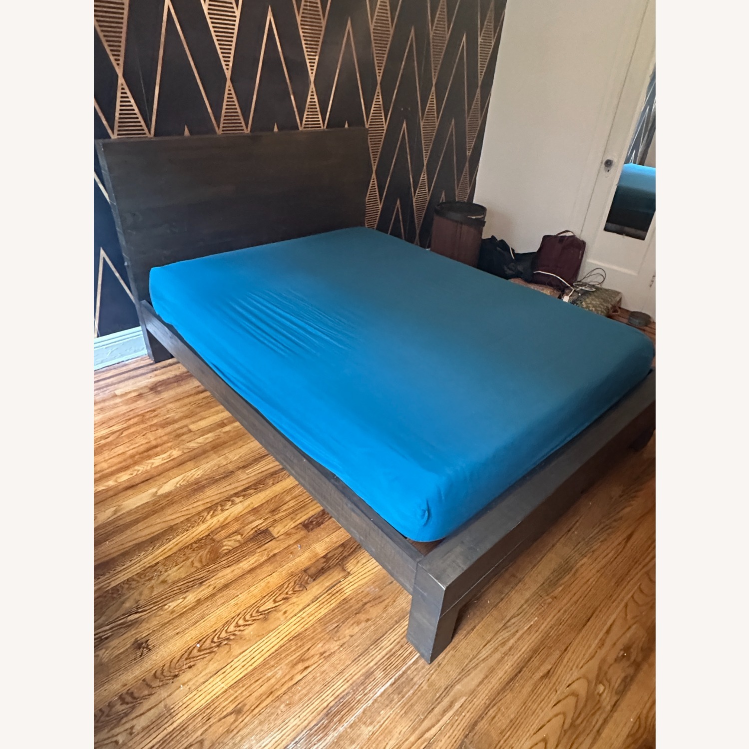 Reclaimed Wood Bed Frame (Queen) - image-1