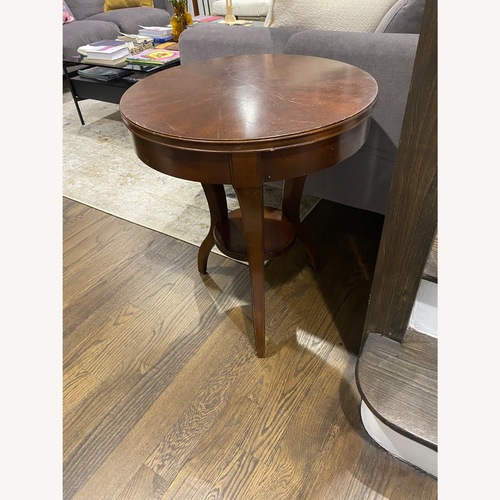 Used Sherrill Occasional Solid Wood Side Table for sale on AptDeco
