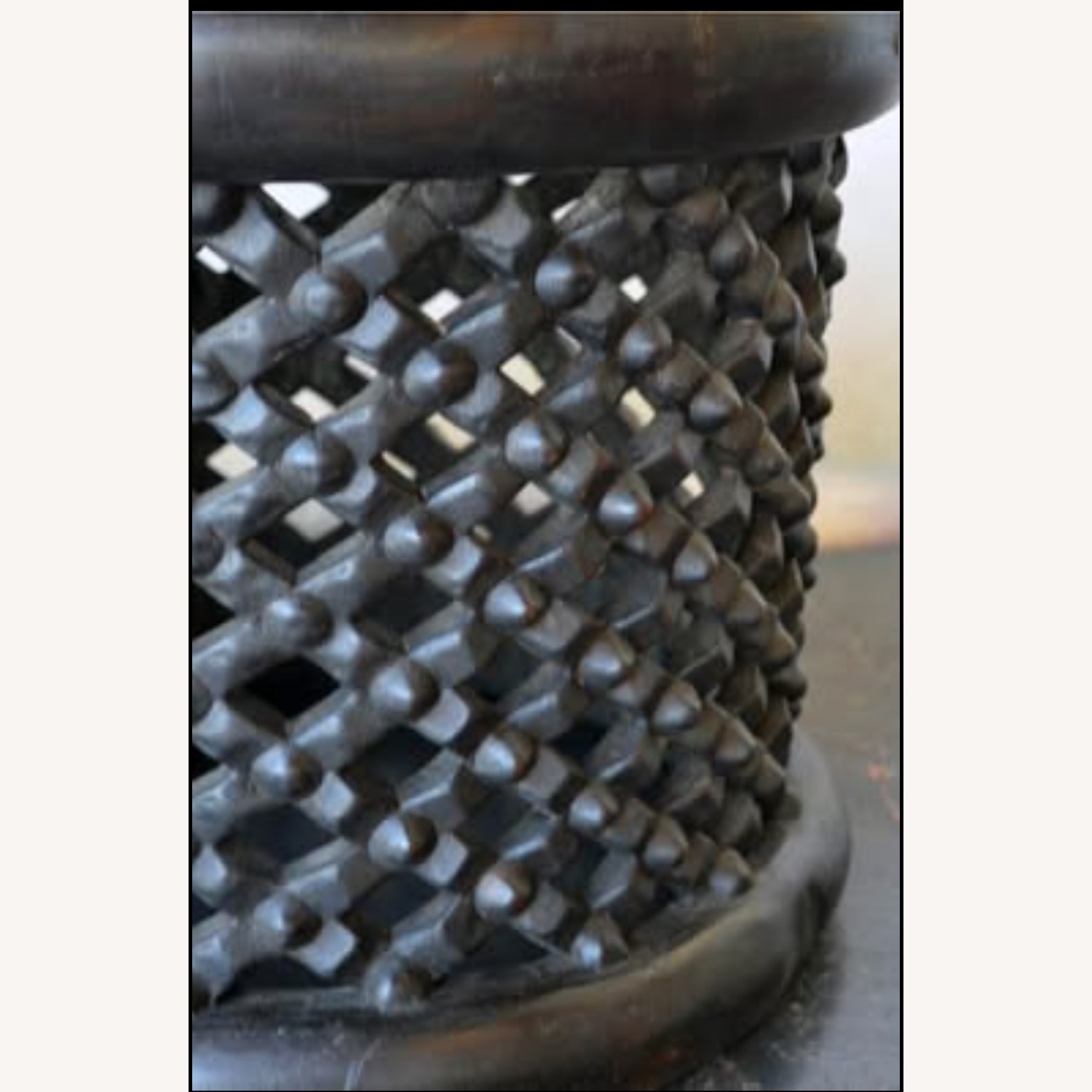 Restoration Hardware African Bamileke Side Table - image-3