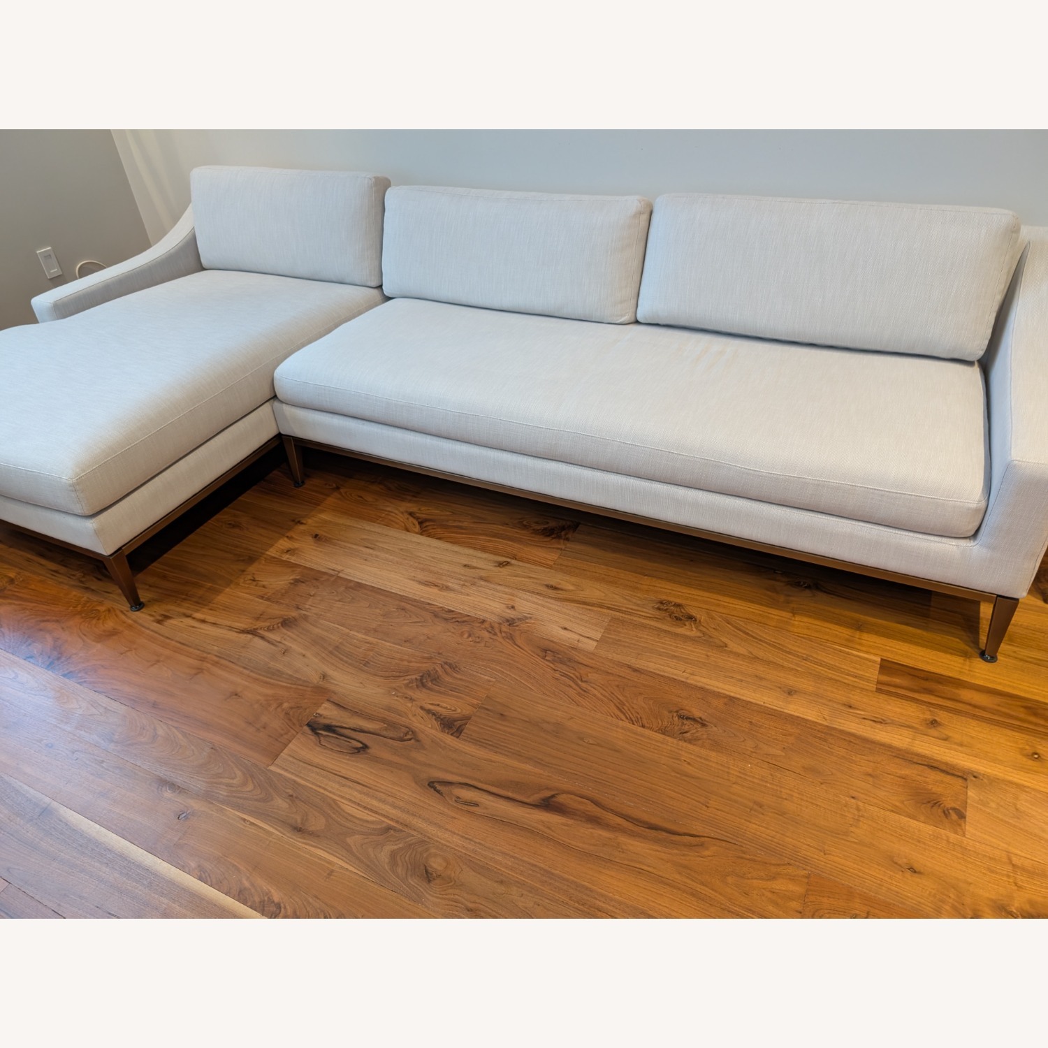 Restoration Hardware Italia Chaise and Sofa - image-3