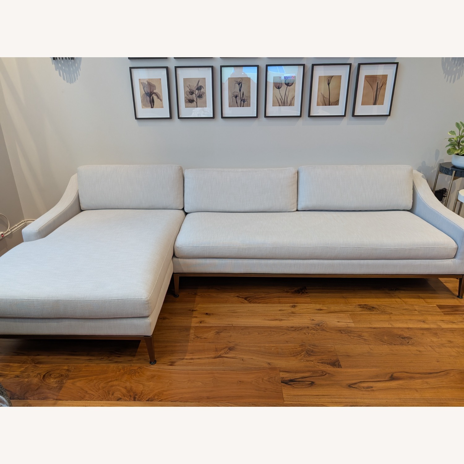 Restoration Hardware Italia Chaise and Sofa - image-1