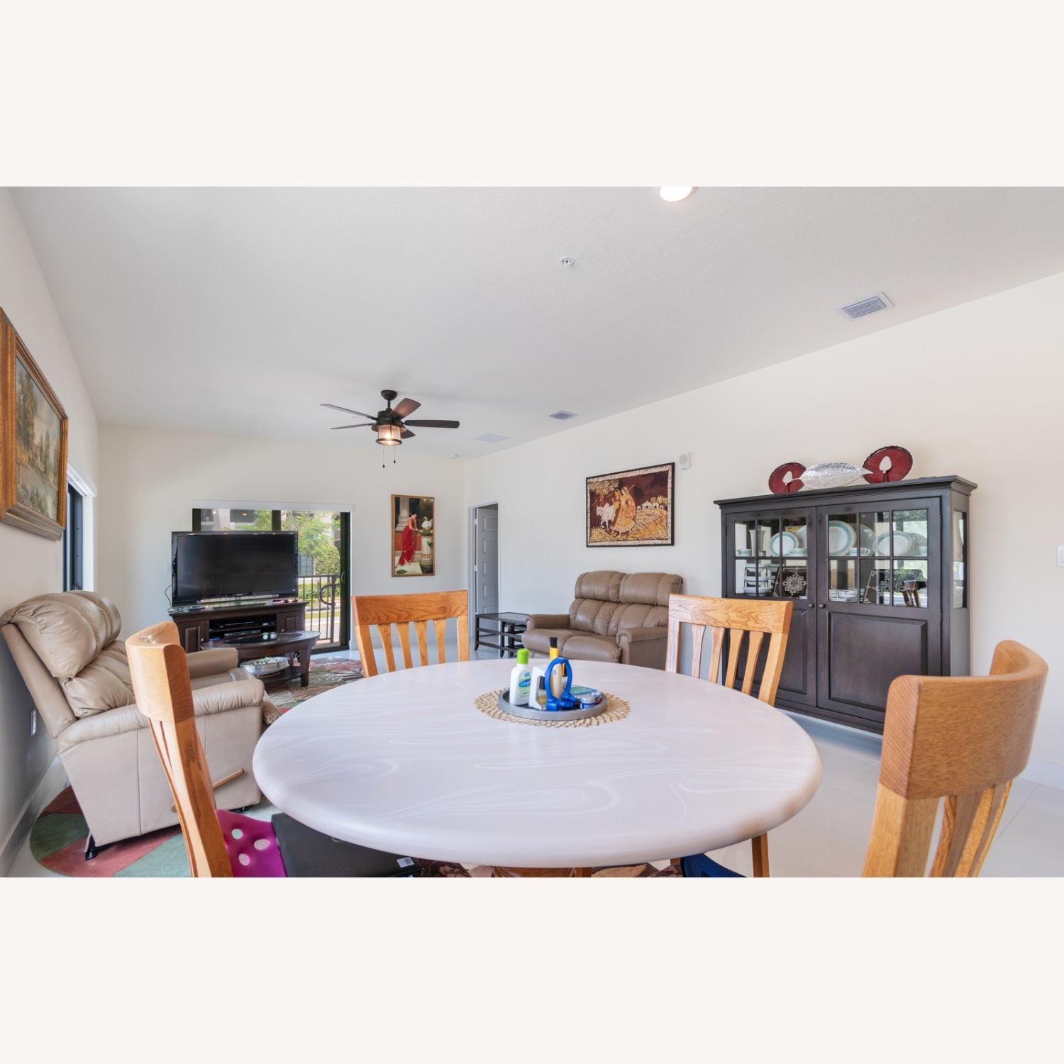 Korean Custom Marble Dining Table - image-1