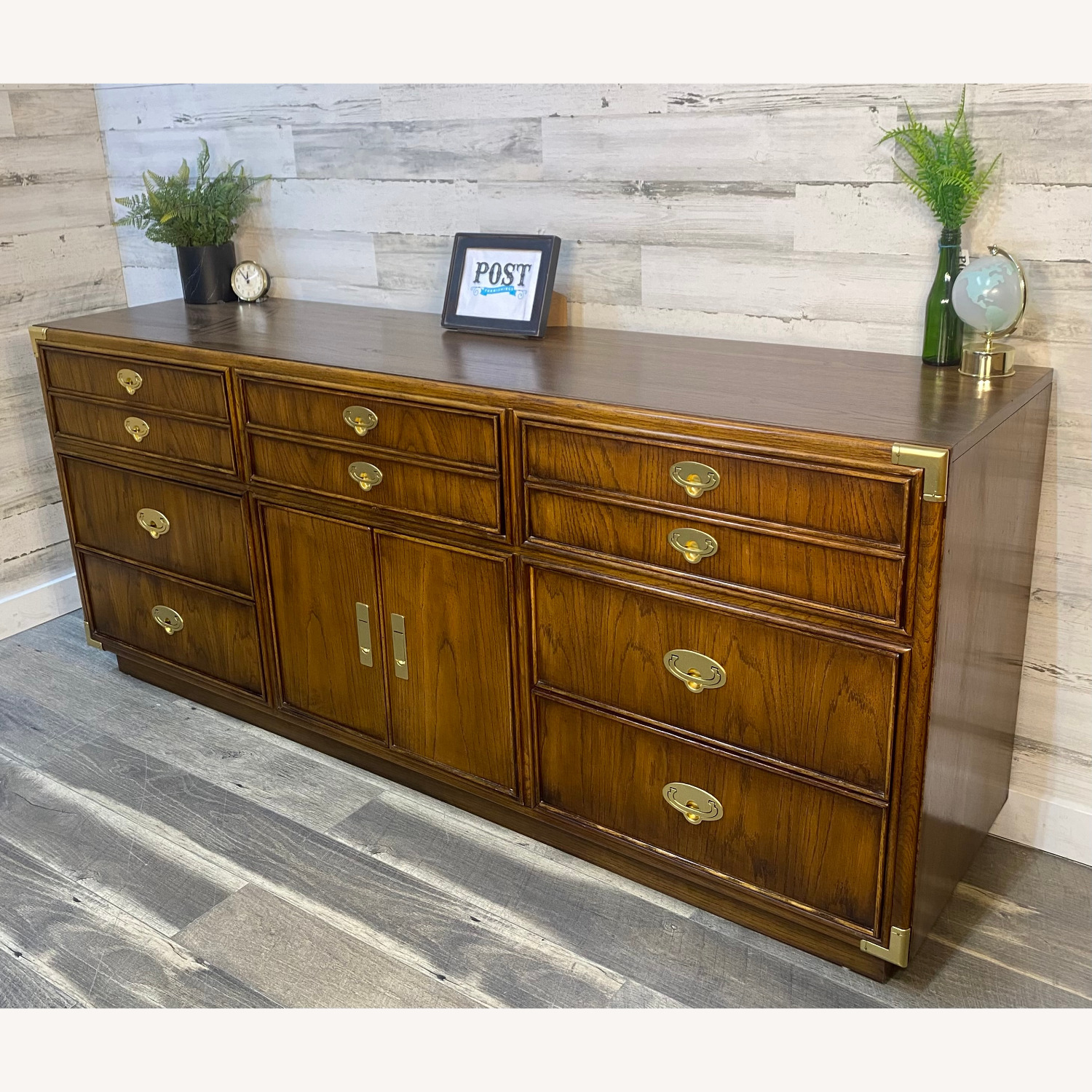 Lexington Campaign Vintage Dresser - image-7
