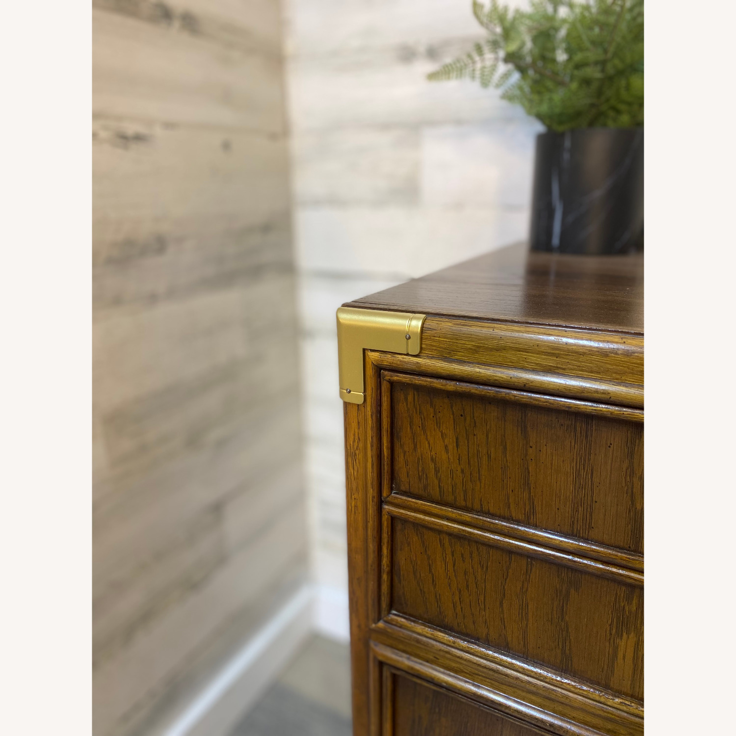 Lexington Campaign Vintage Dresser - image-9