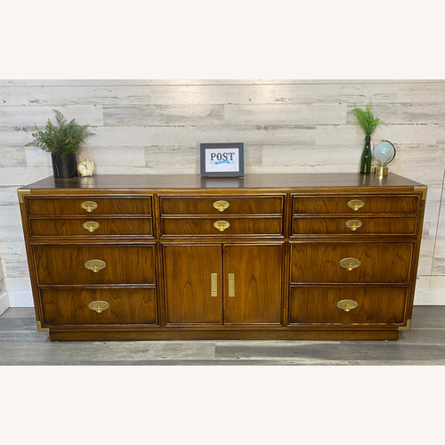 Used Lexington Campaign Vintage Dresser for sale on AptDeco