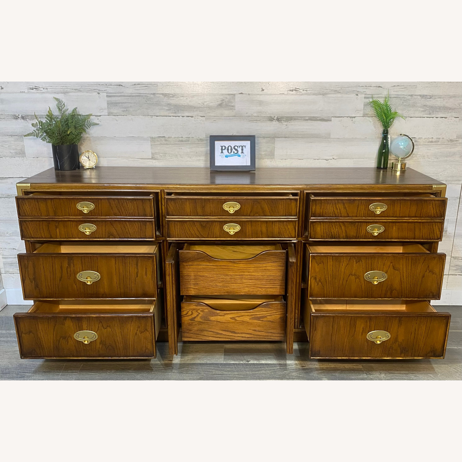 Lexington Campaign Vintage Dresser - image-3