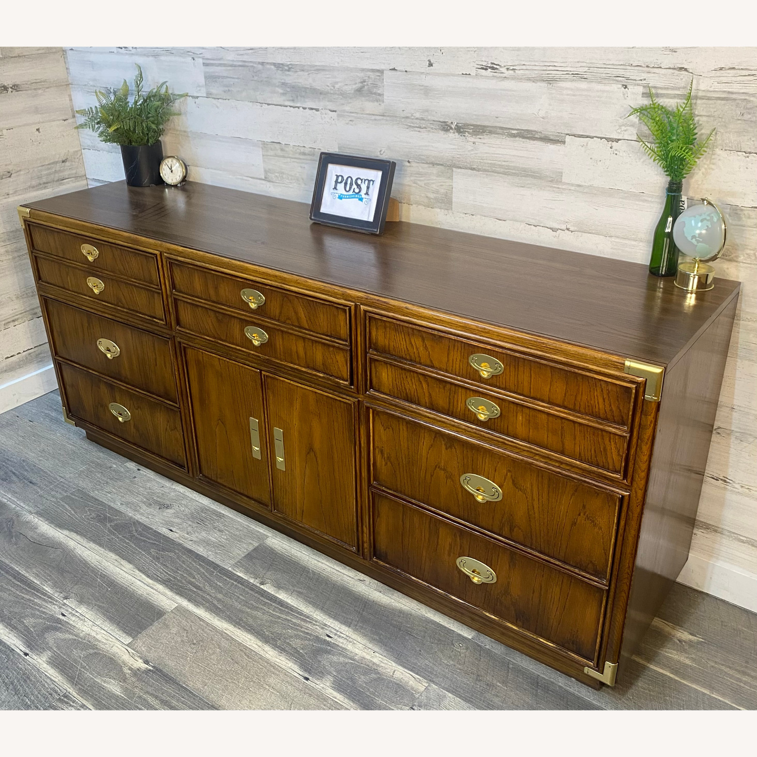 Lexington Campaign Vintage Dresser - image-5