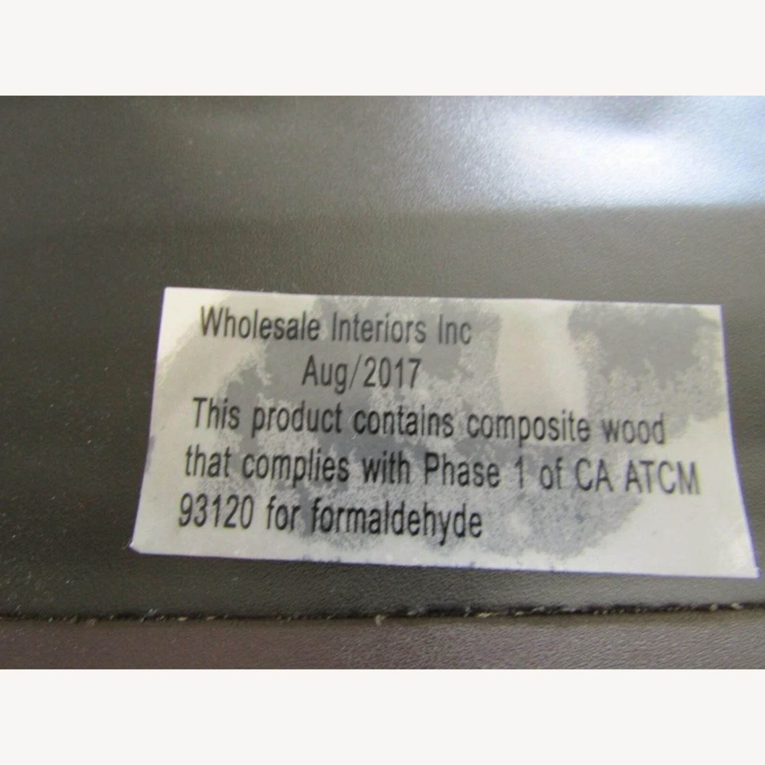 Baxton Studio Alicia Black Leather Dining Chair - image-9