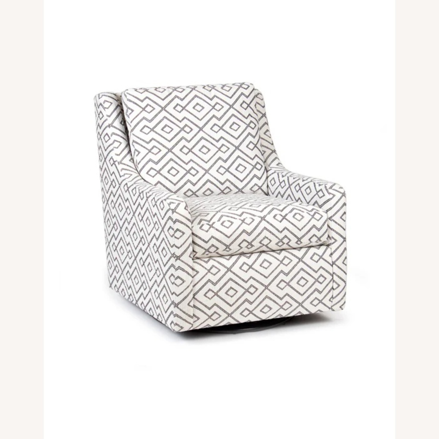 Comfy and Cozy Fabric Swivel Rocker - image-5