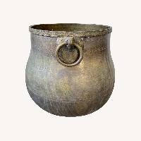  70s Vintage Brass Ring Barrel