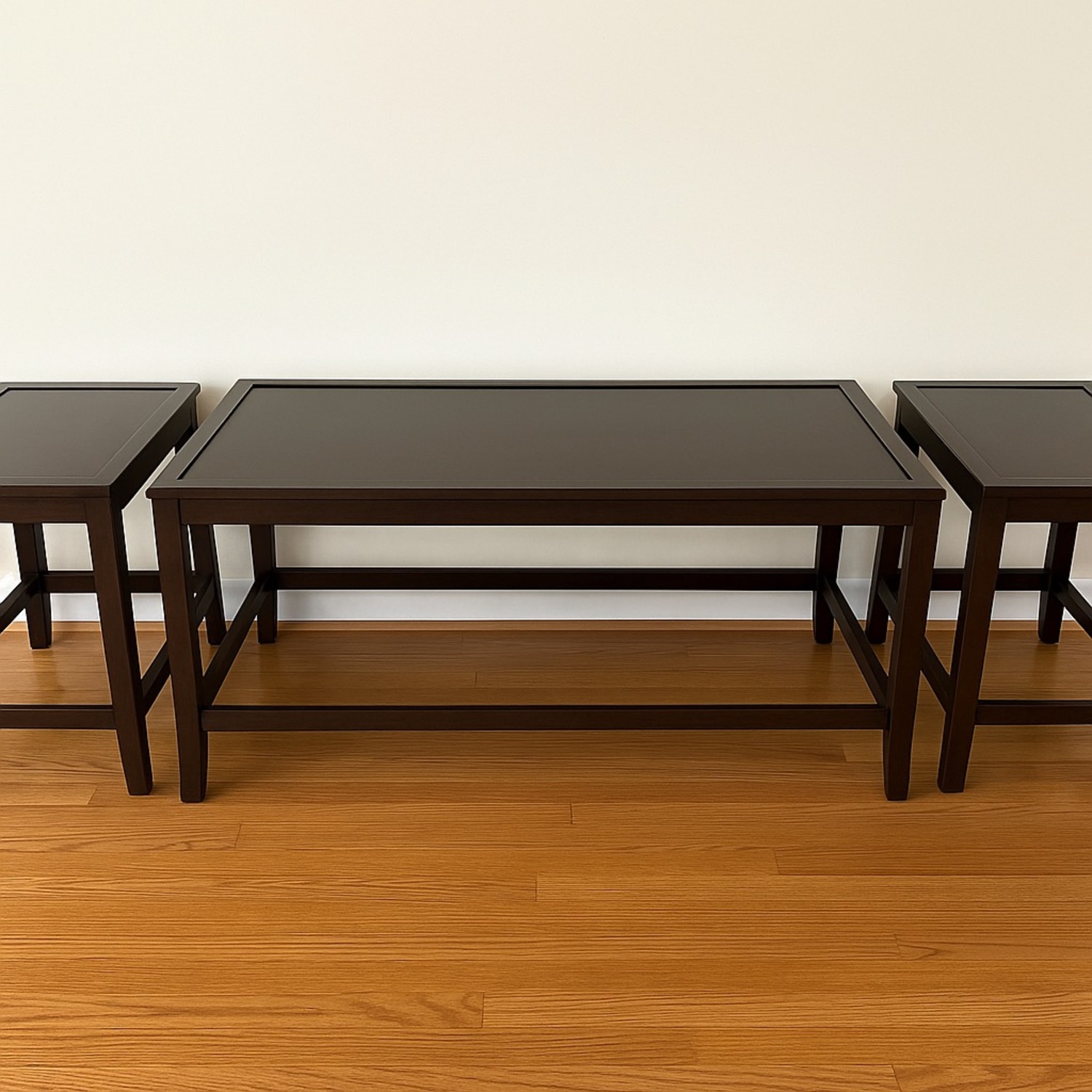 Coffee Table with Two Nesting Side End Tables - image-5