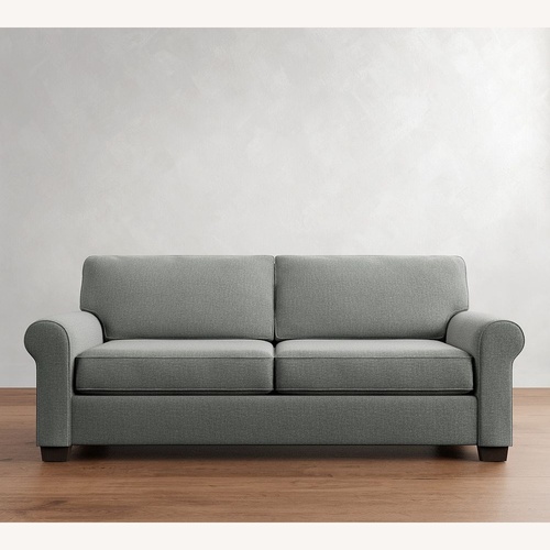 Used Pottery Barn Light Gray Sofa for sale on AptDeco