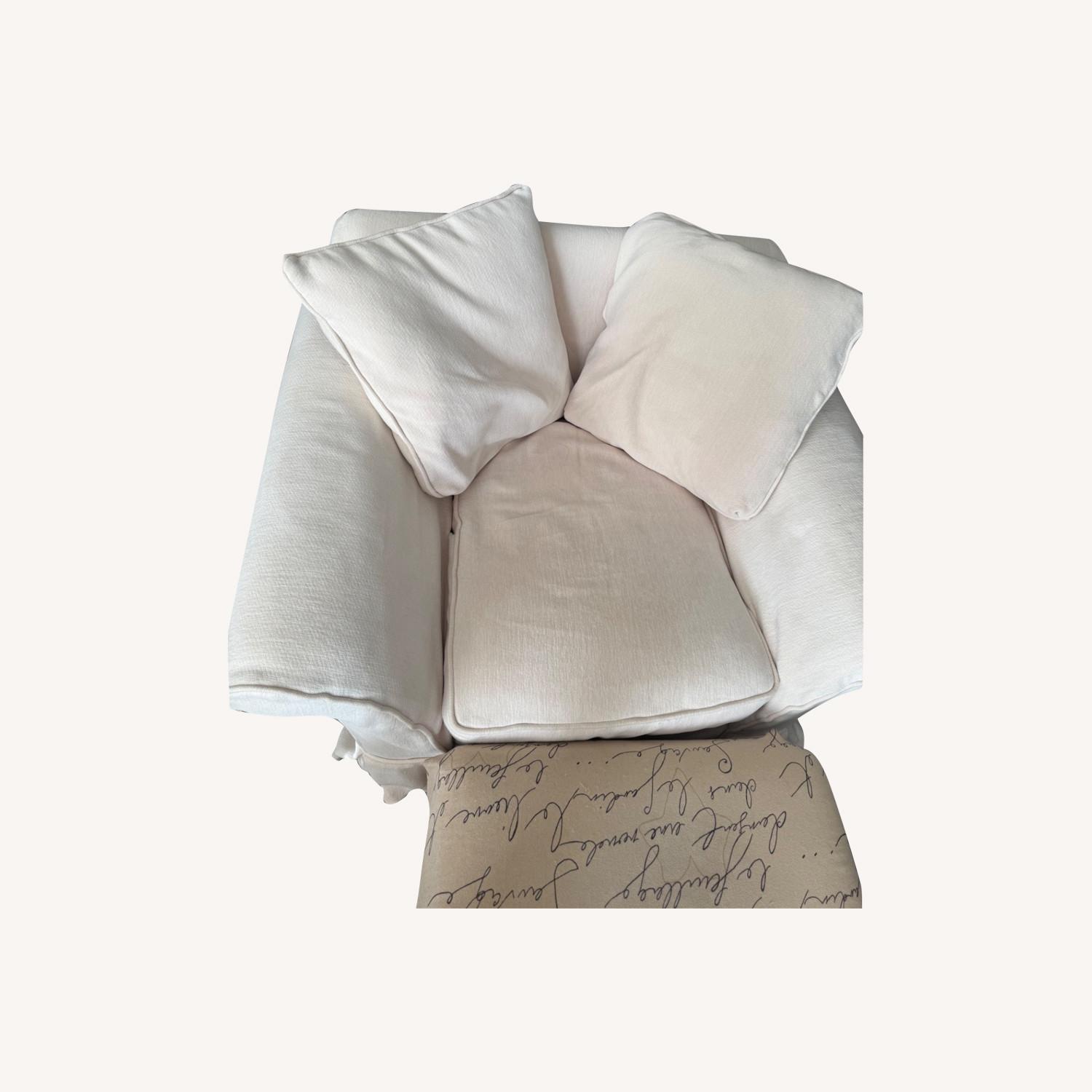 Loveseat & Ottoman - image-0