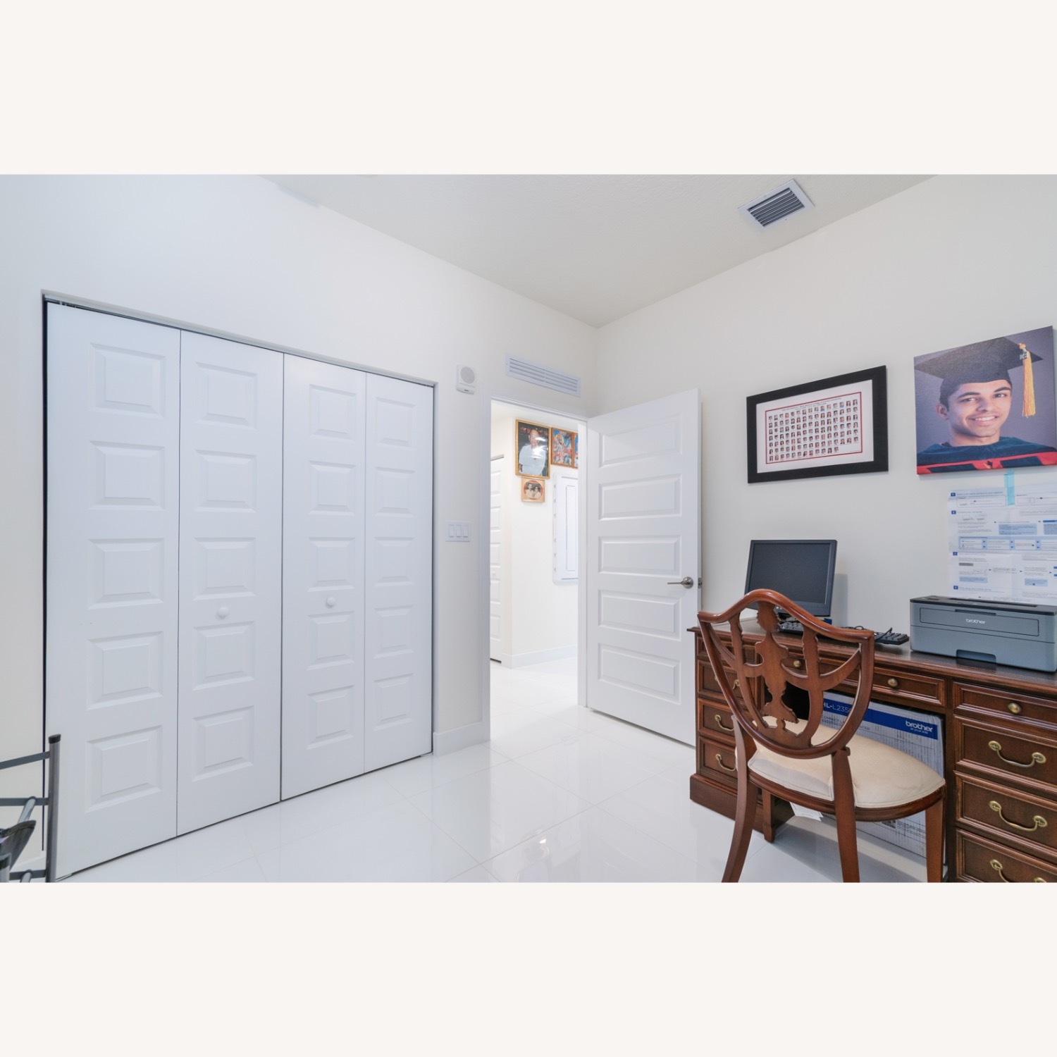 Kincaid Traditional Wood Executive Desk, Chair - image-2