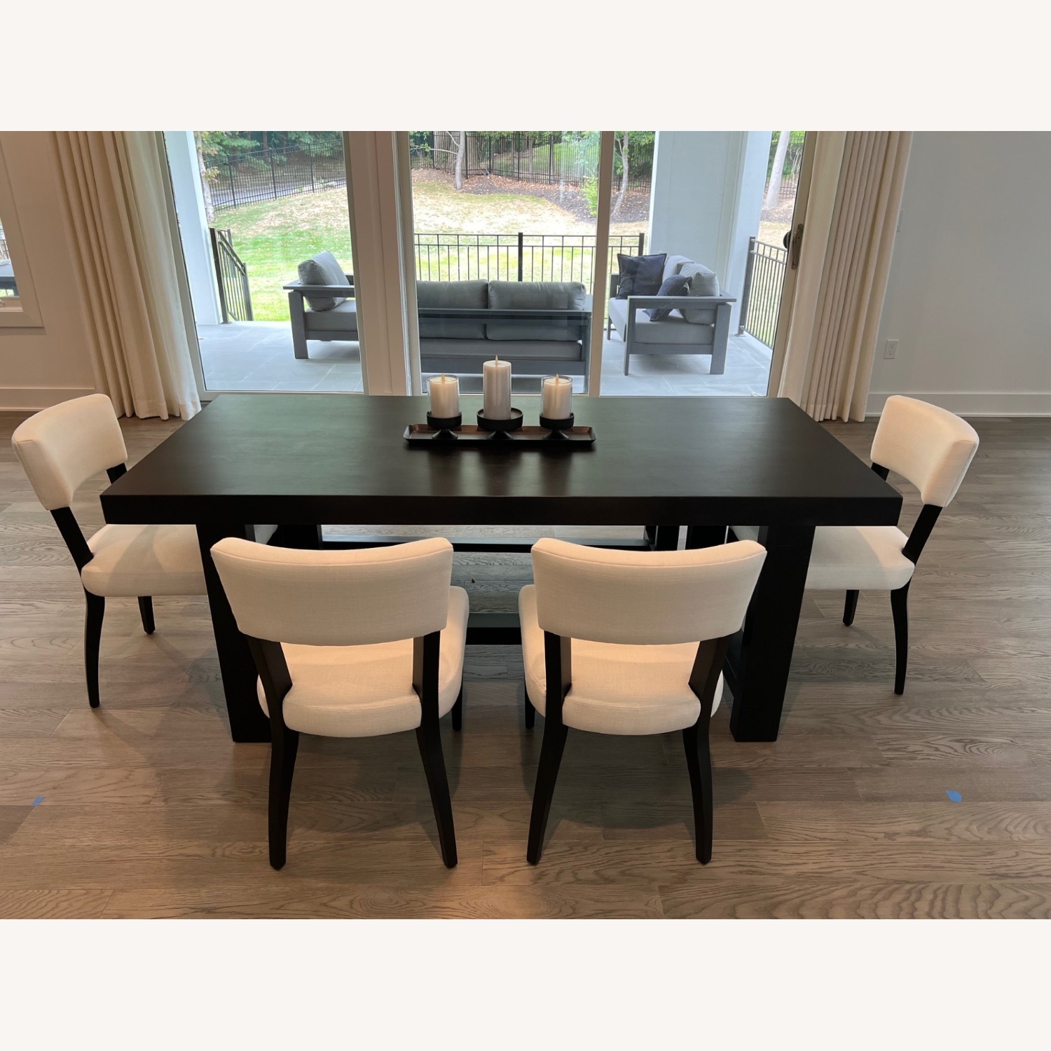 Pottery Barn Dining Table W Chairs and Bench - image-1