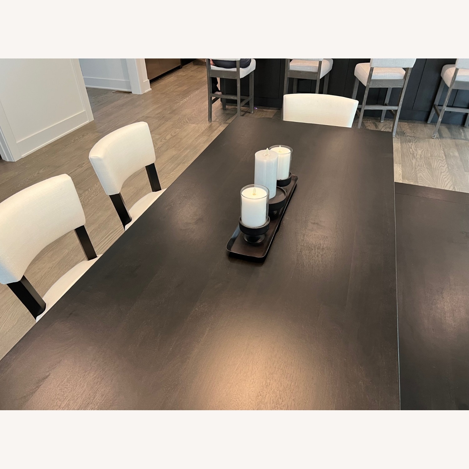 Pottery Barn Dining Table W Chairs and Bench - image-3