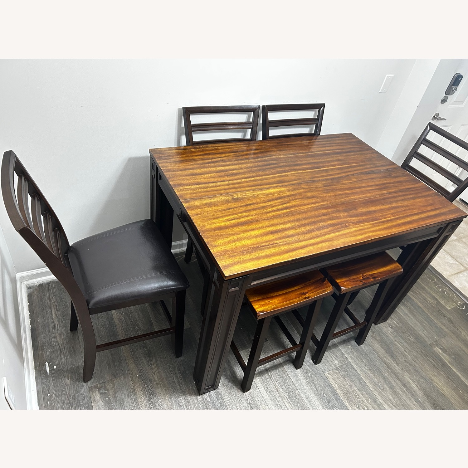 Coventry Dark Brown 6 pcs Dining Set - image-1