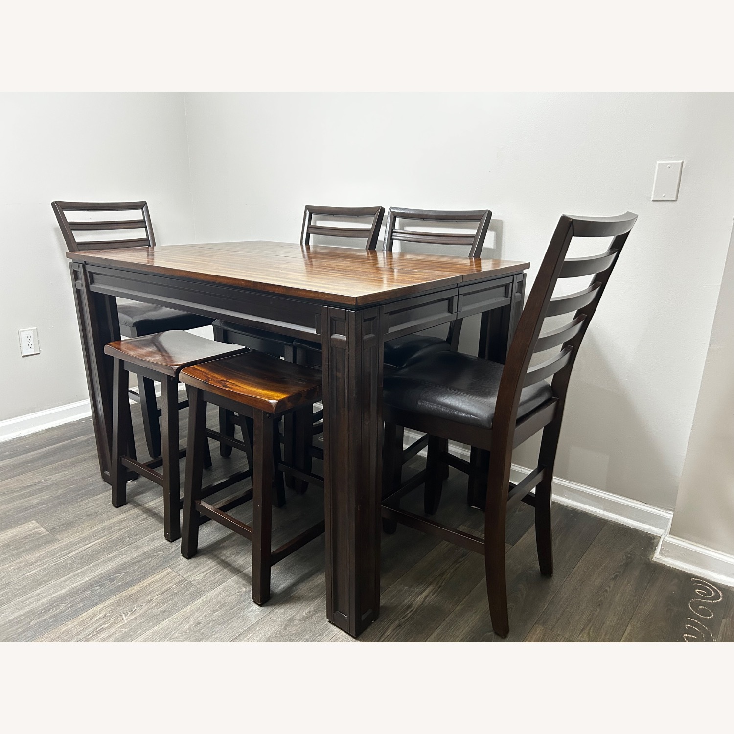 Coventry Dark Brown 6 pcs Dining Set - image-3