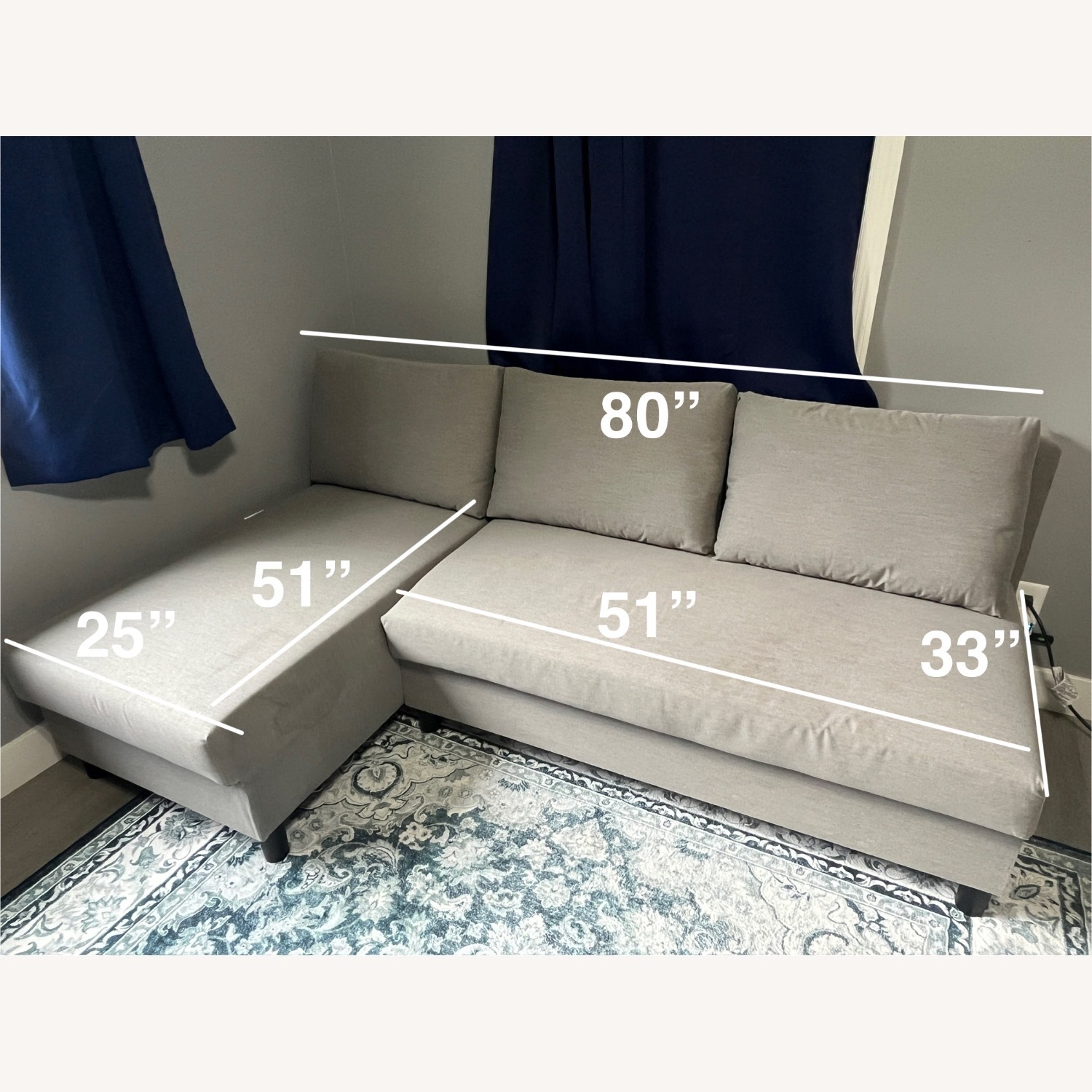 IKEA Sleeper Couch - image-2