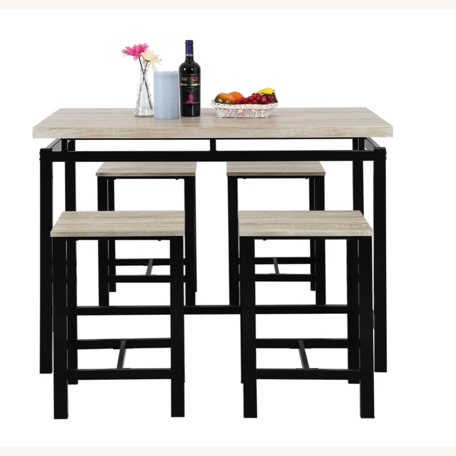 Wayfair 4-Person Bar Height Table + Stools - image-2