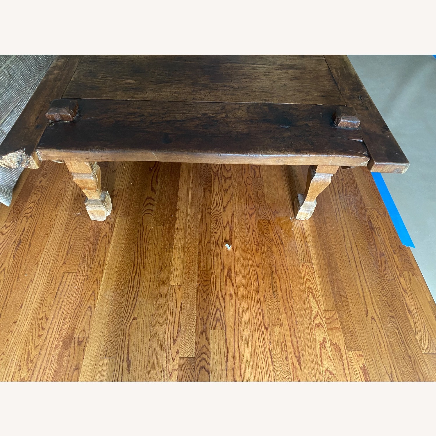 19th Century Teak Weaving Coffee Table - image-3