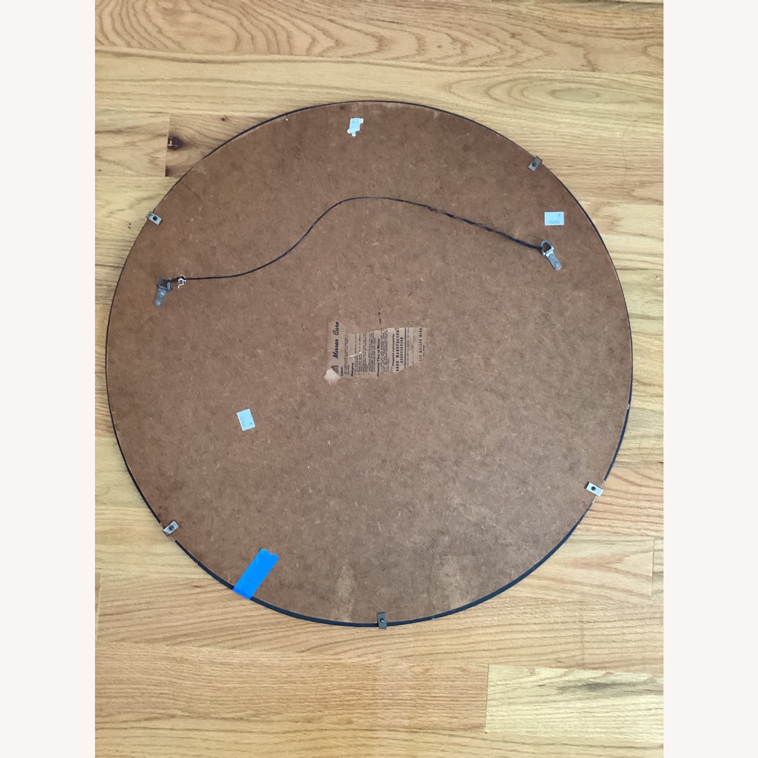 Cobalt Blue Swan Mirror - image-3