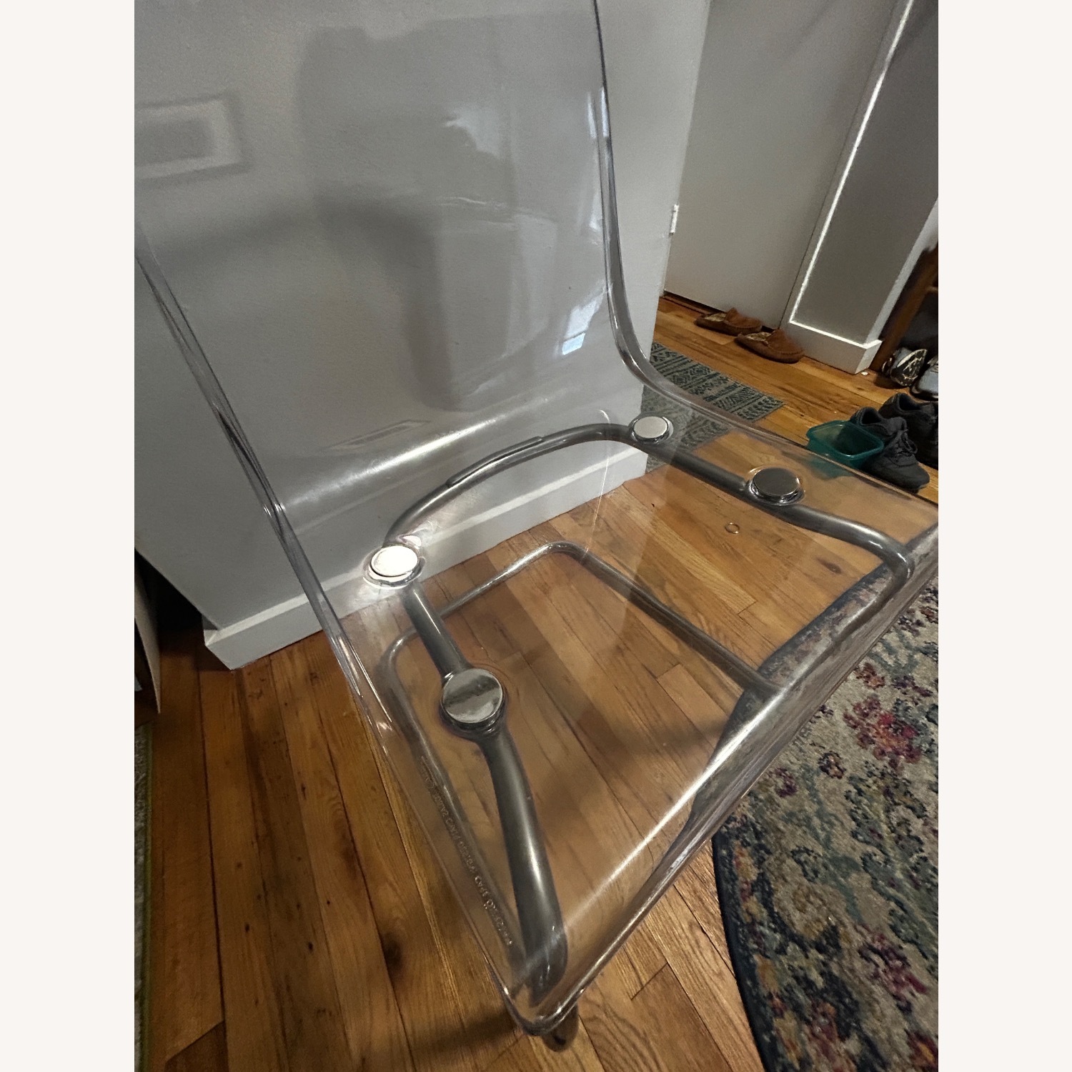 IKEA TOBIAS 2脚セット トービアス スケルトン TOBIAS トービアス チェア, 透明, クロムメッキ - IKEA