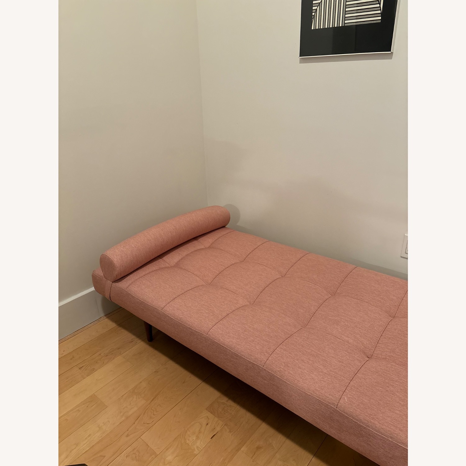 ABC Carpet Pink Fabric Daybed/Chaise - image-2