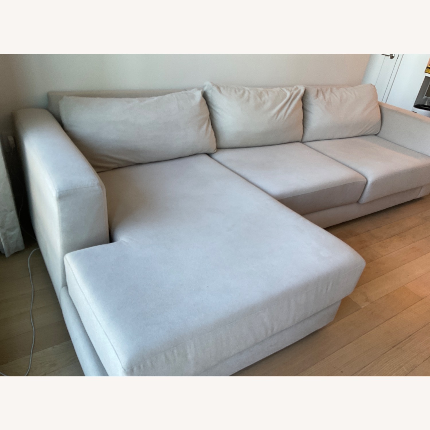 Crate and Barrel Peyton Sectional Sofa - image-2