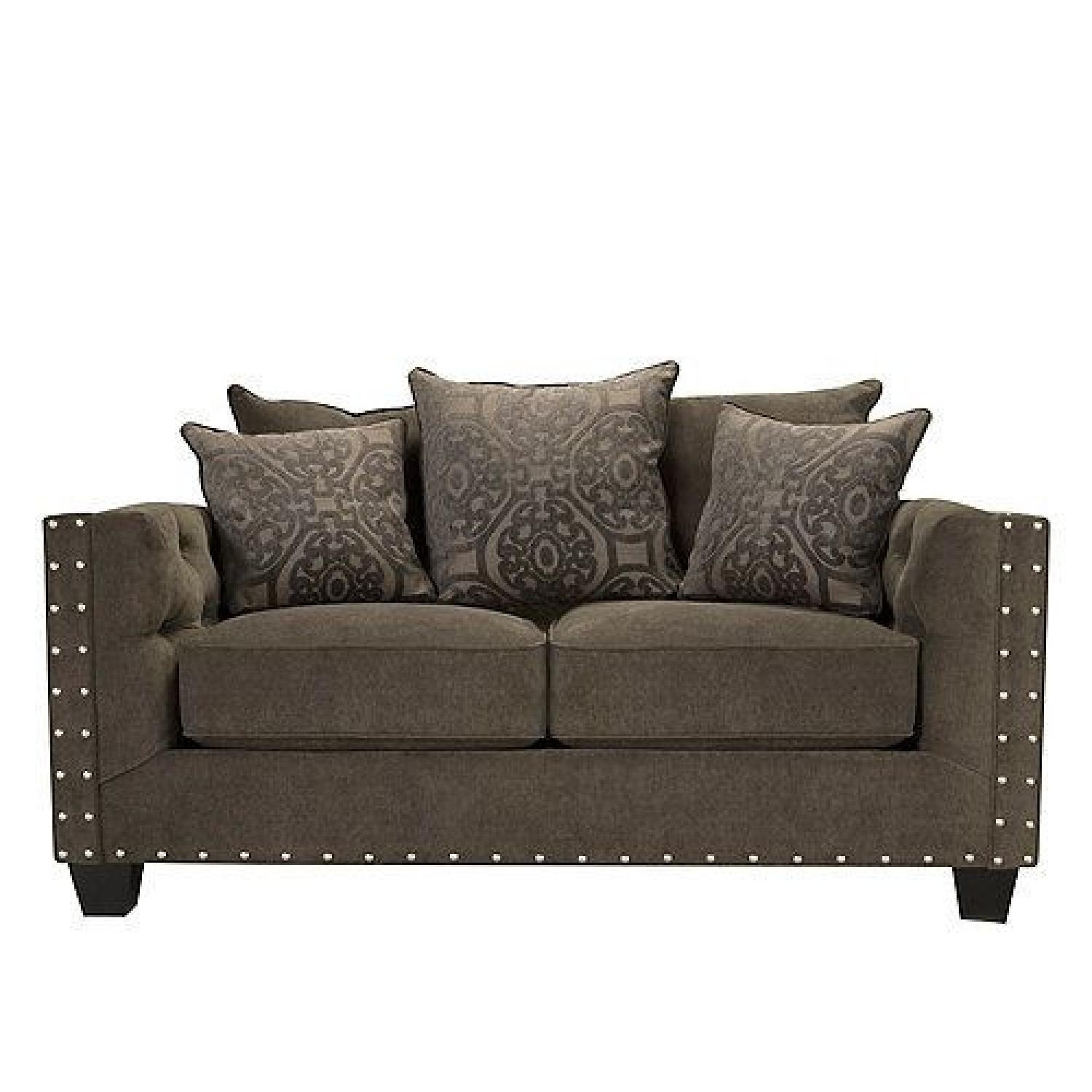Raymour & Flanigan Cindy Crawford Calista Loveseat - image-0