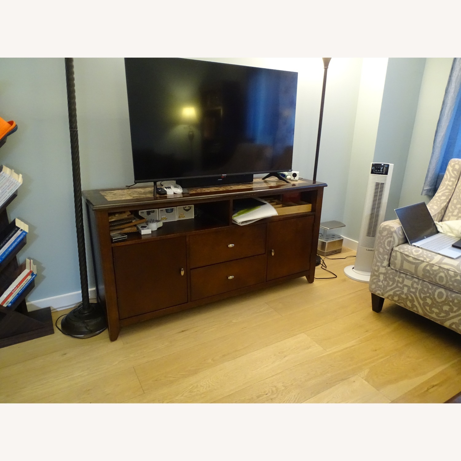 Raymour &  Flanigan Storage Media Unit - image-1