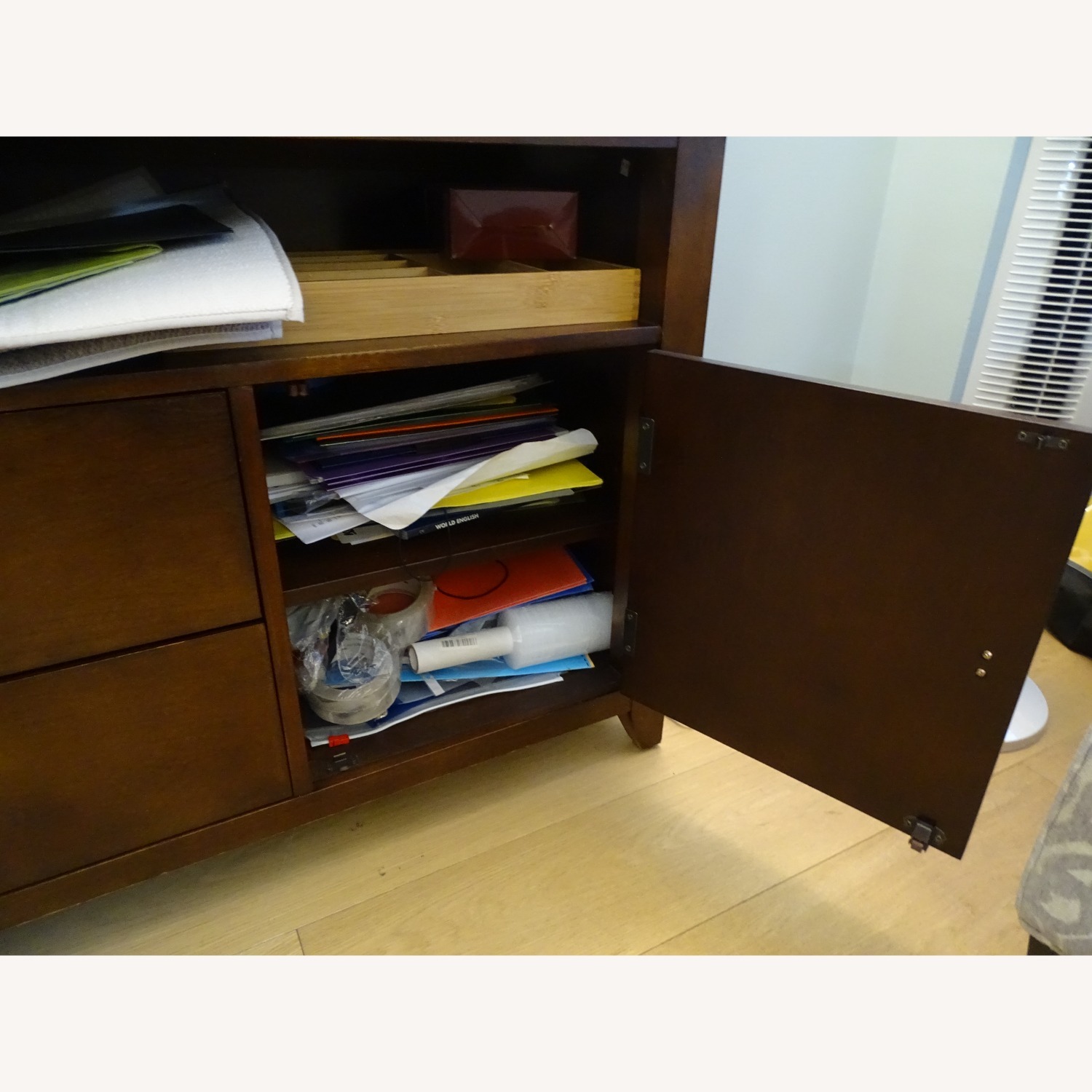 Raymour &  Flanigan Storage Media Unit - image-6