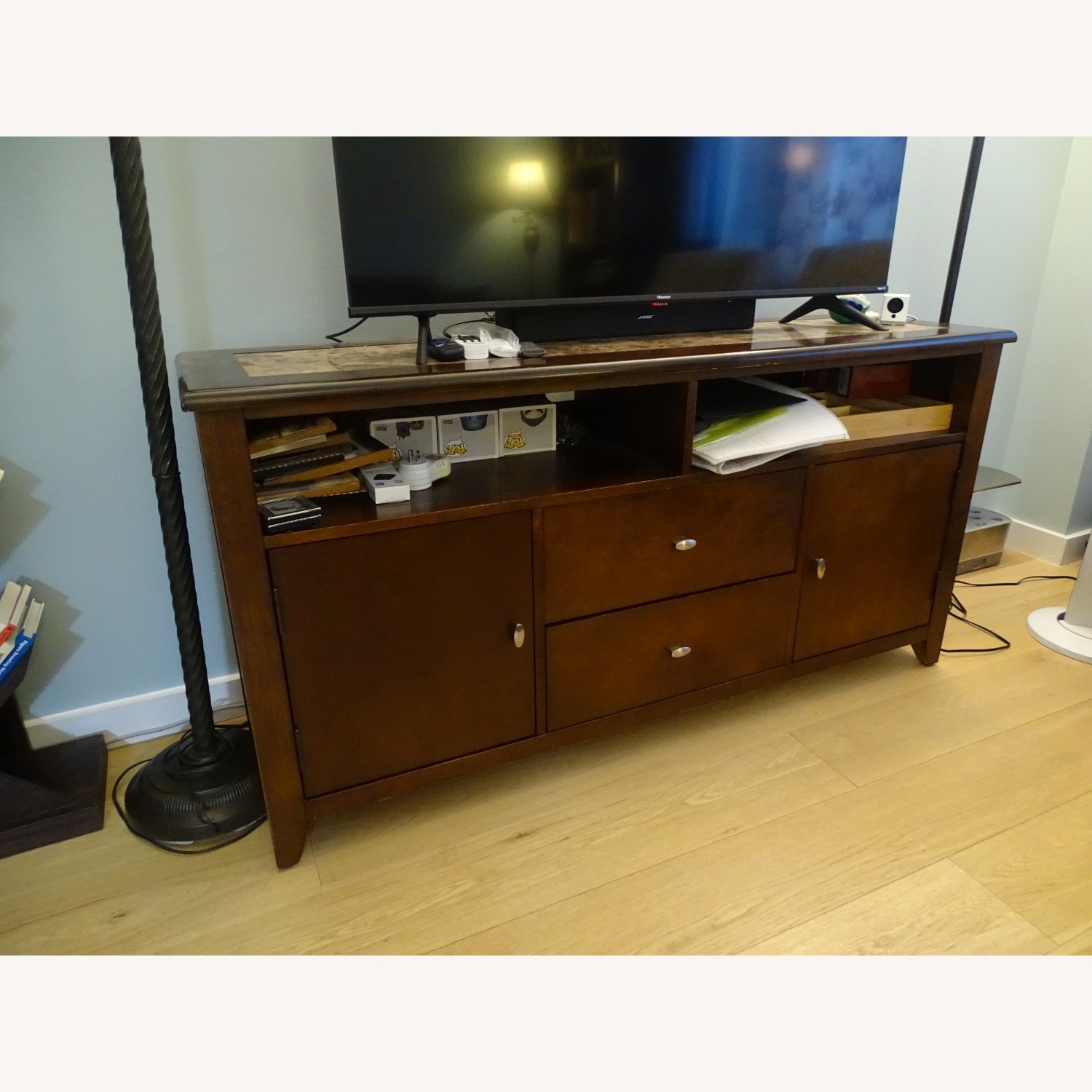 Raymour &  Flanigan Storage Media Unit - image-2