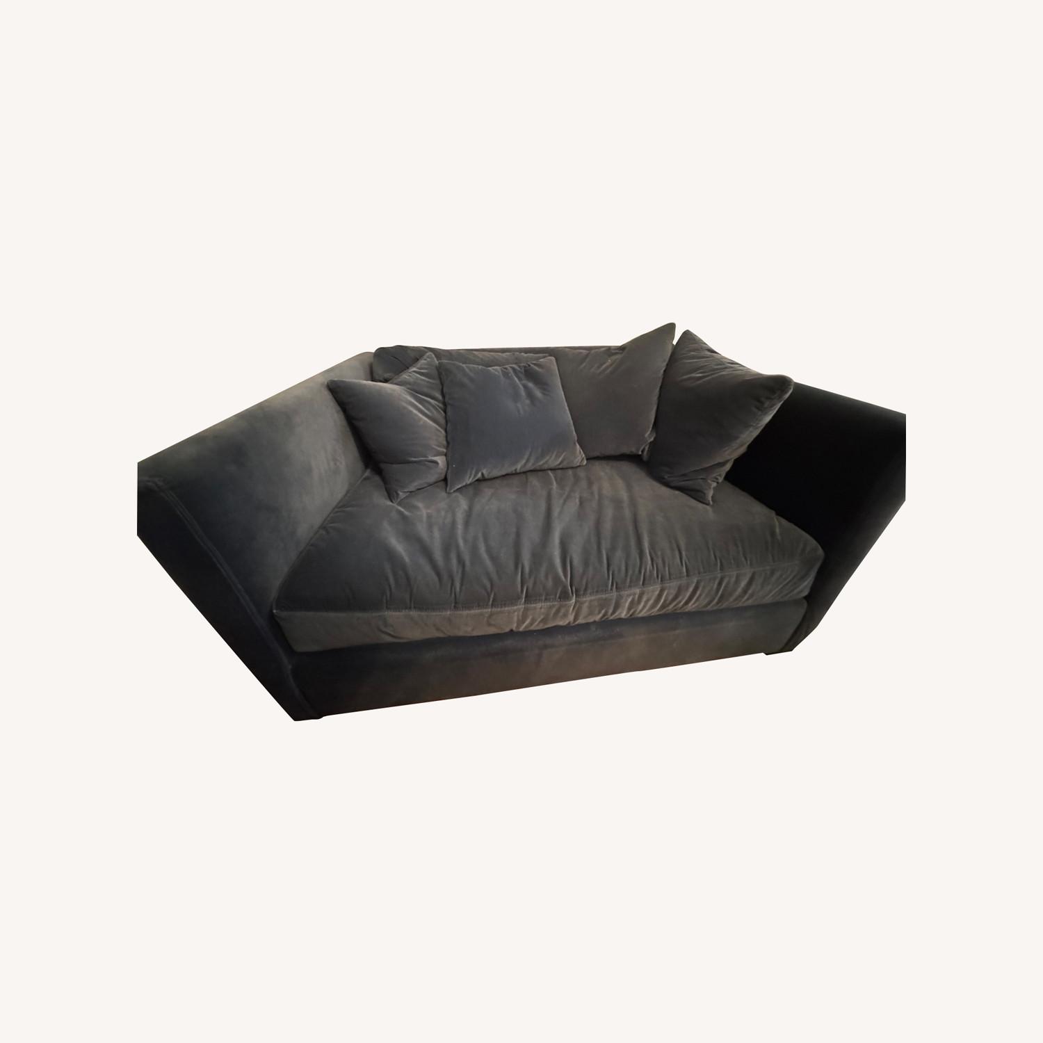 Velvet Loveseat - image-0