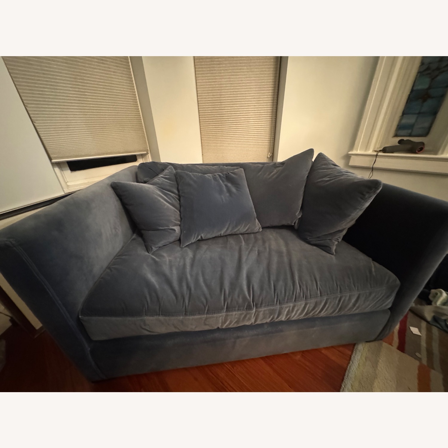 Velvet Loveseat - image-1