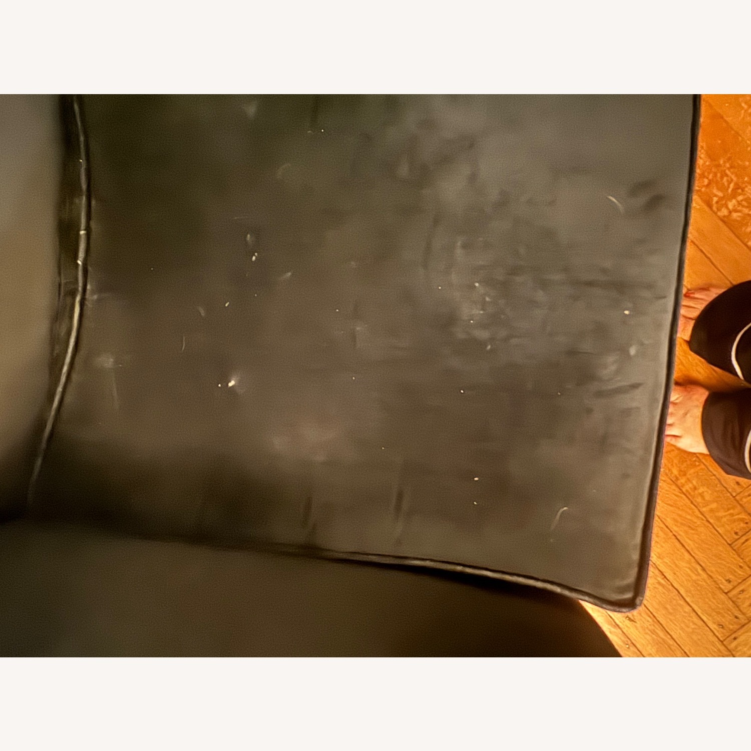 Navy Deco Velvet Arm Chairs - image-5