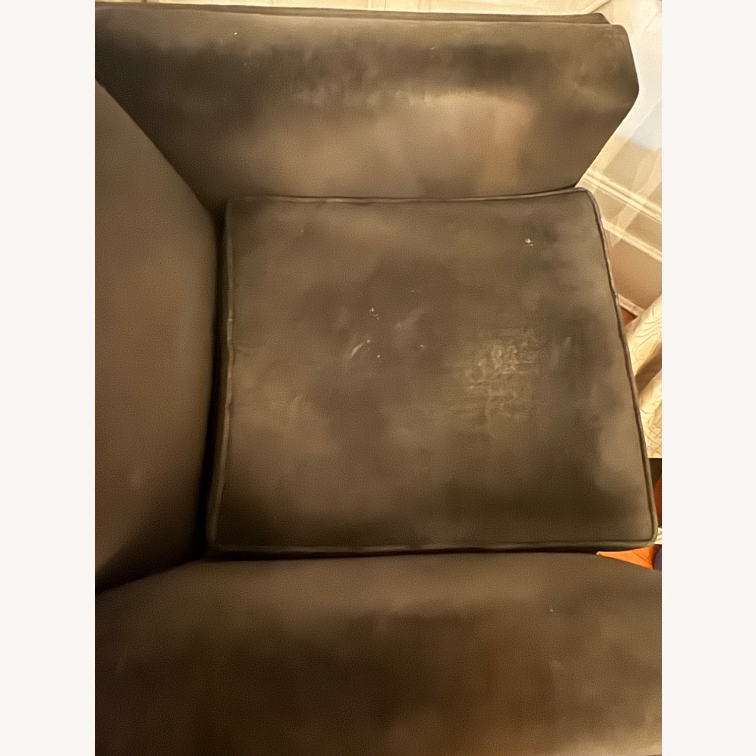 Navy Deco Velvet Arm Chairs - image-3