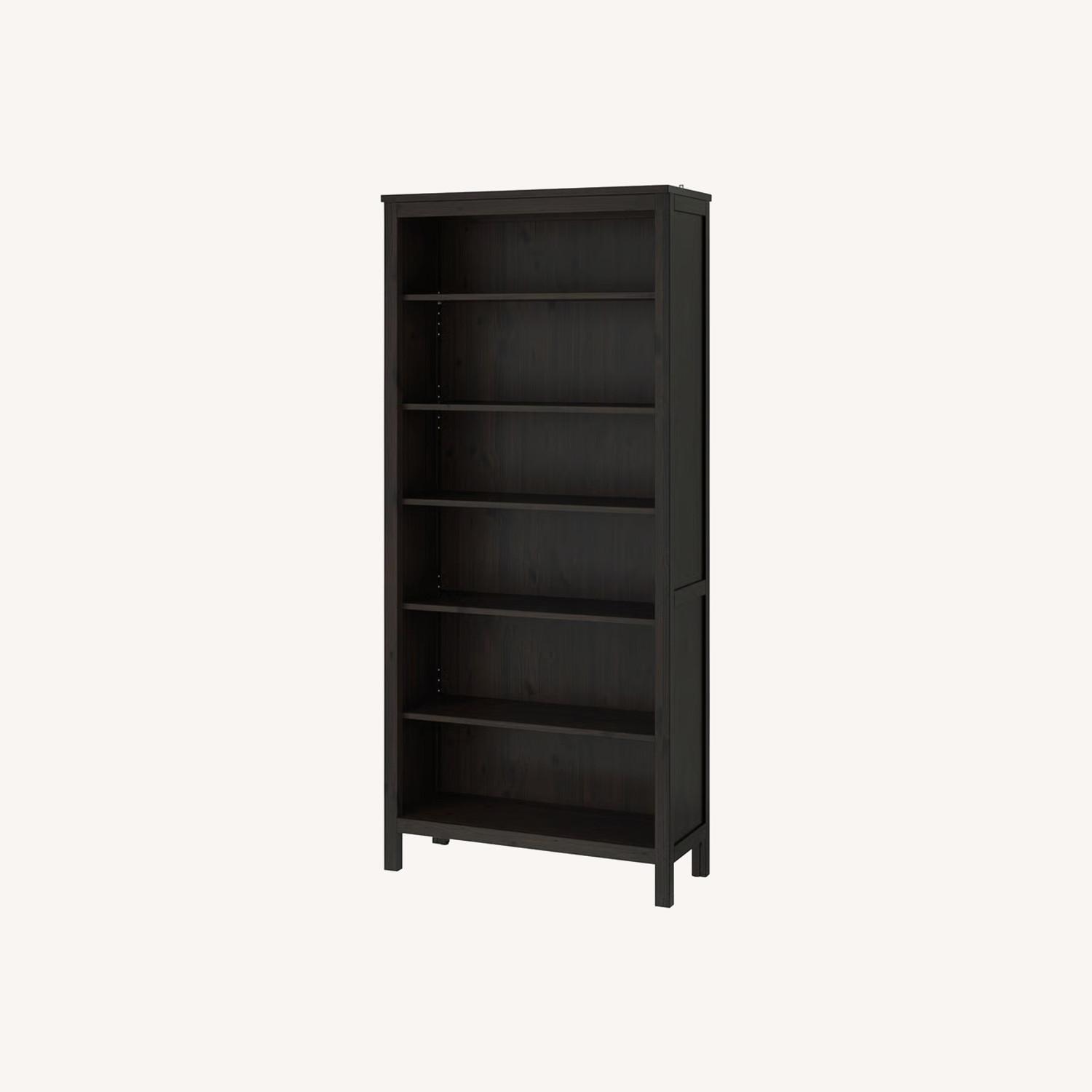 IKEA HEMNES　本棚③ HEMNES ヘムネス 本棚, ブラックブラウン, ライトブラウン, 90x198 cm