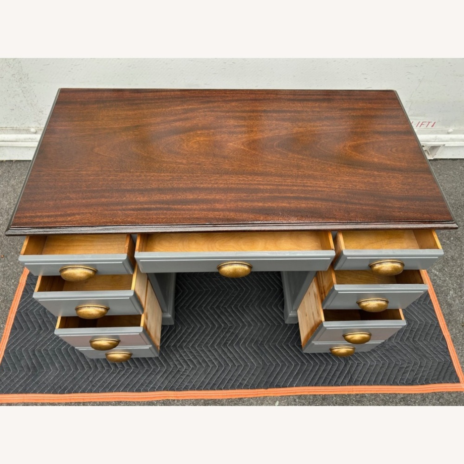 Vintage Writing Desk - image-6