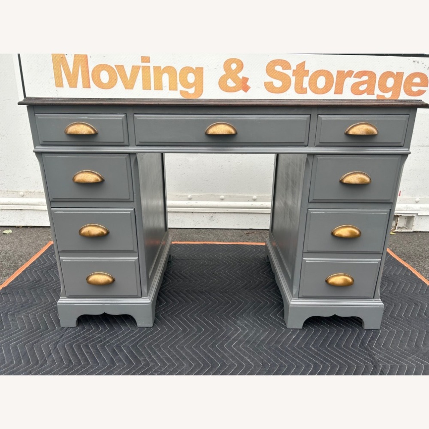 Vintage Writing Desk - image-2