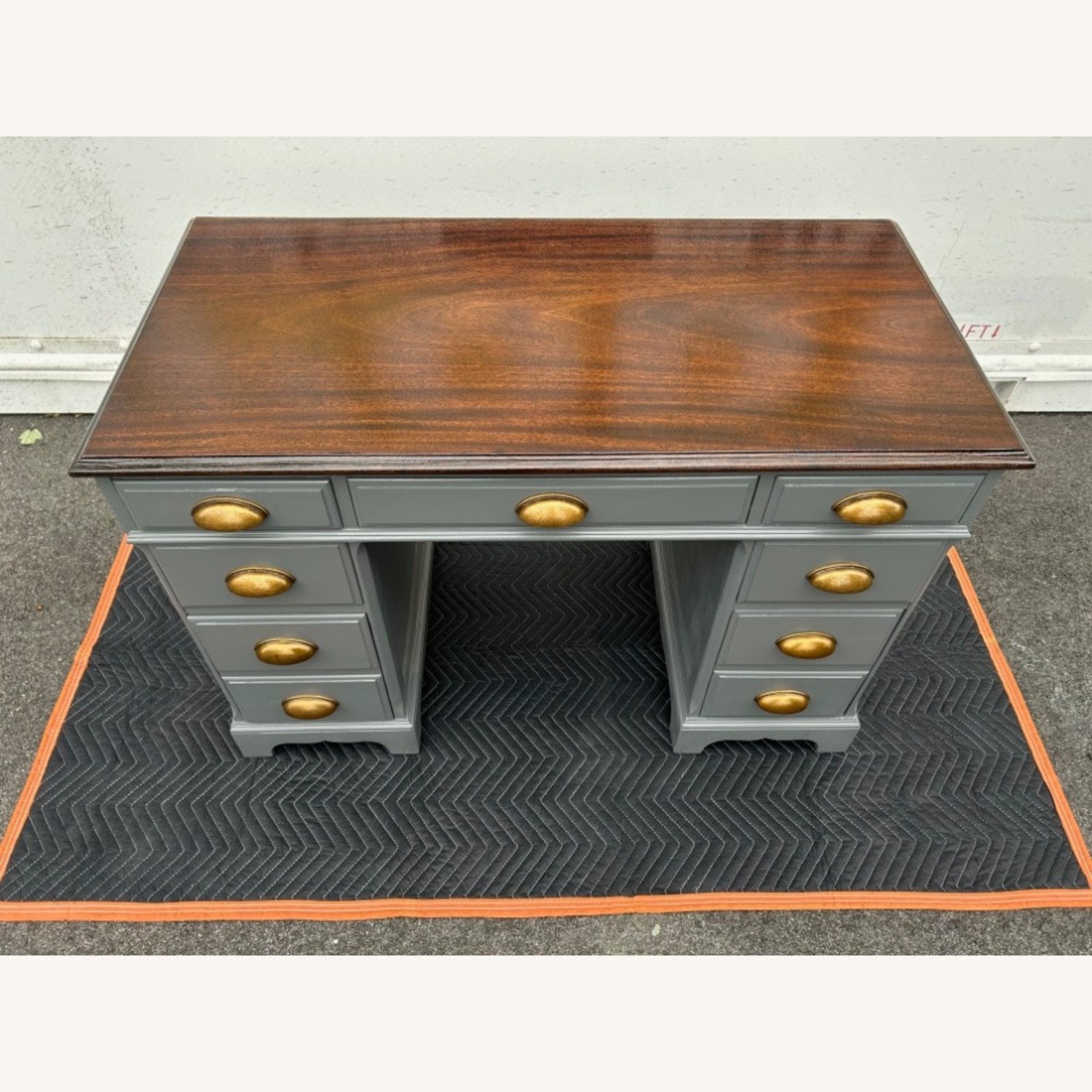 Vintage Writing Desk - image-1