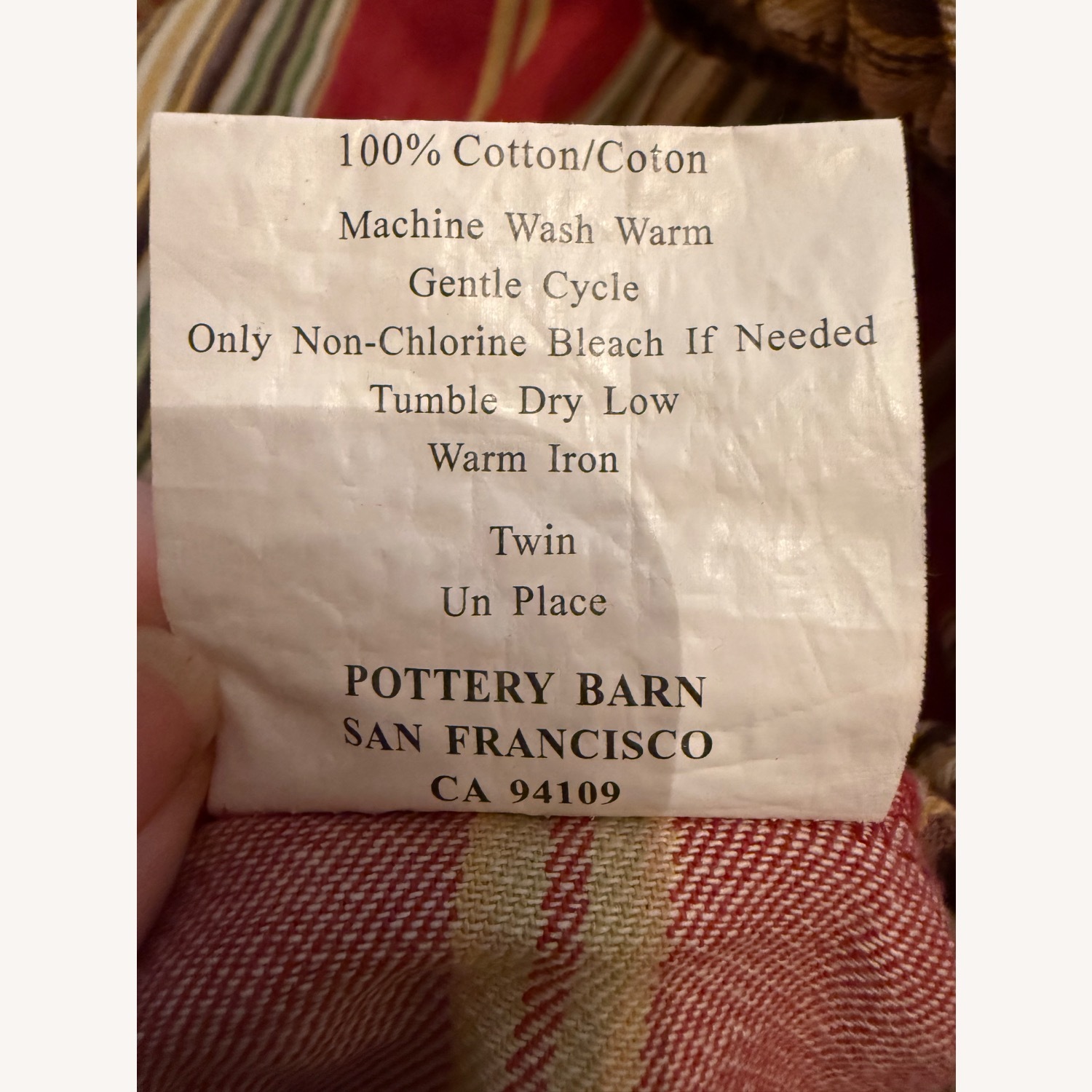 PB Daybed Bedding Set - Ticking Stripes Collection - image-8