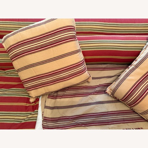 Used PB Daybed Bedding Set - Ticking Stripes Collection for sale on AptDeco