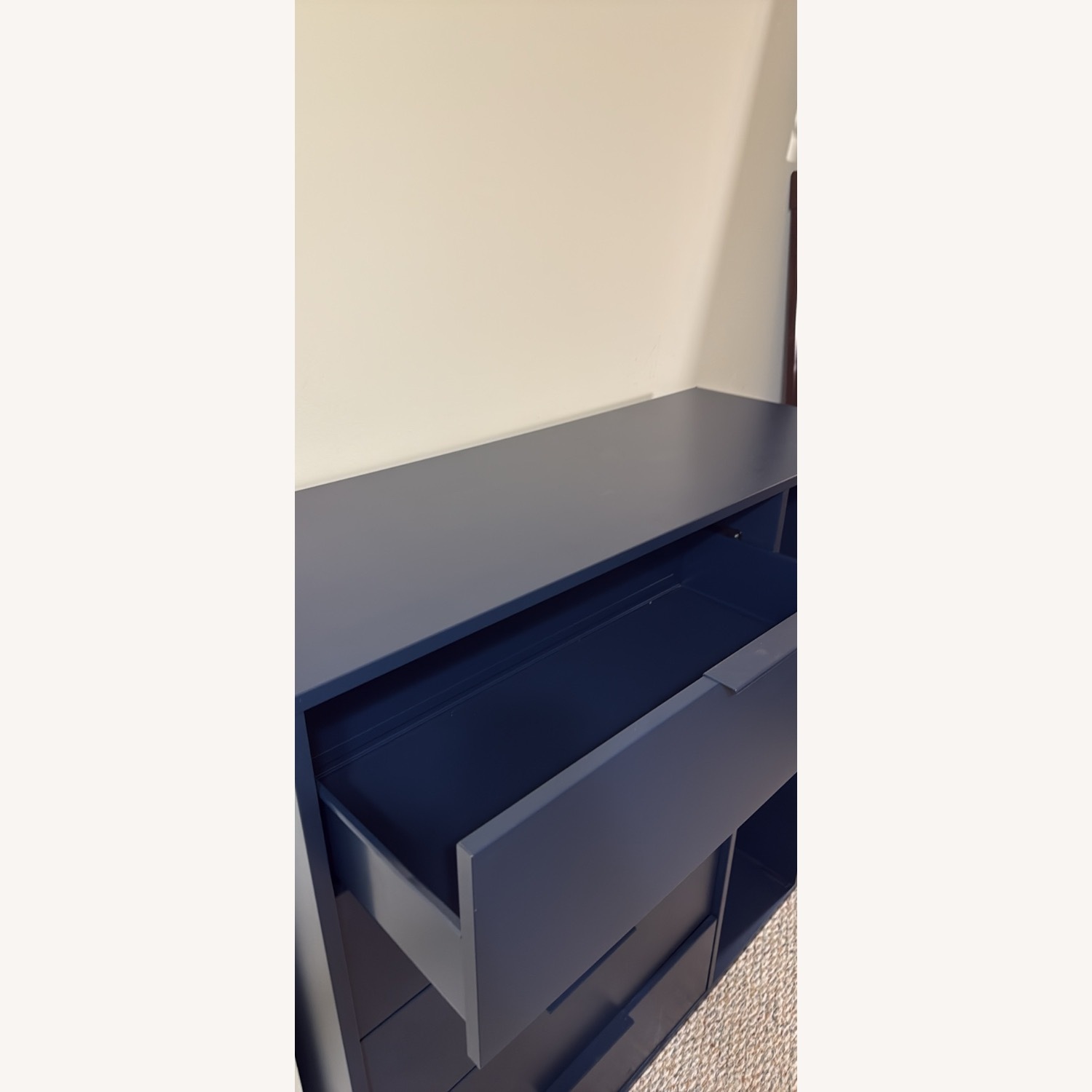 IKEA Nordmela Blue Dresser W Clothes Rail - image-7