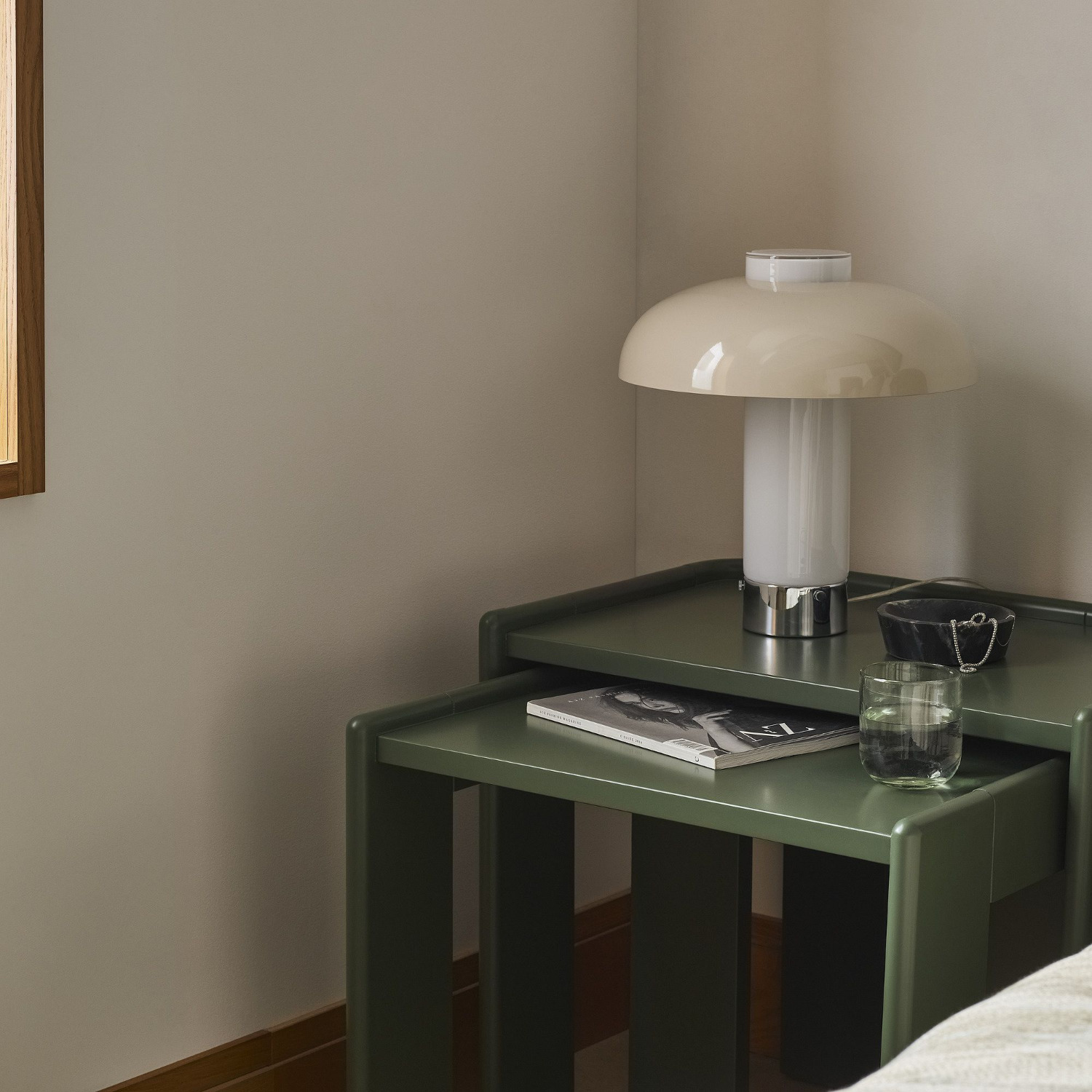 West Elm Rylee Nesting Nightstand 23"–26" - image-3