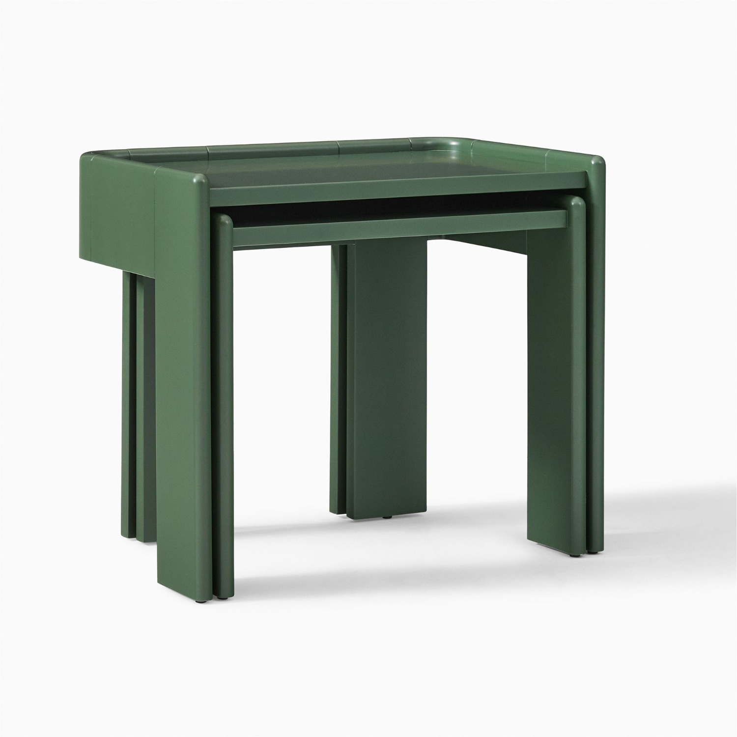 West Elm Rylee Nesting Nightstand 23"–26" - image-4